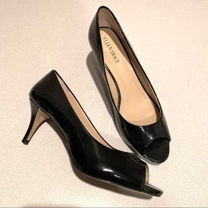 Ellen Tracy Peep Toe Pumps Heels